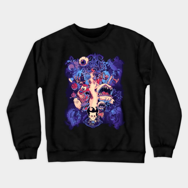 Don't Starve, Chase the Dawn Crewneck Sweatshirt by The Fanatic